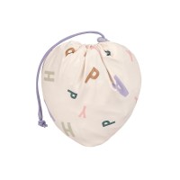 Little Pea - Laessig, Παιδική ποδιά ζωγραφικής Happy Fruits lilac, folded